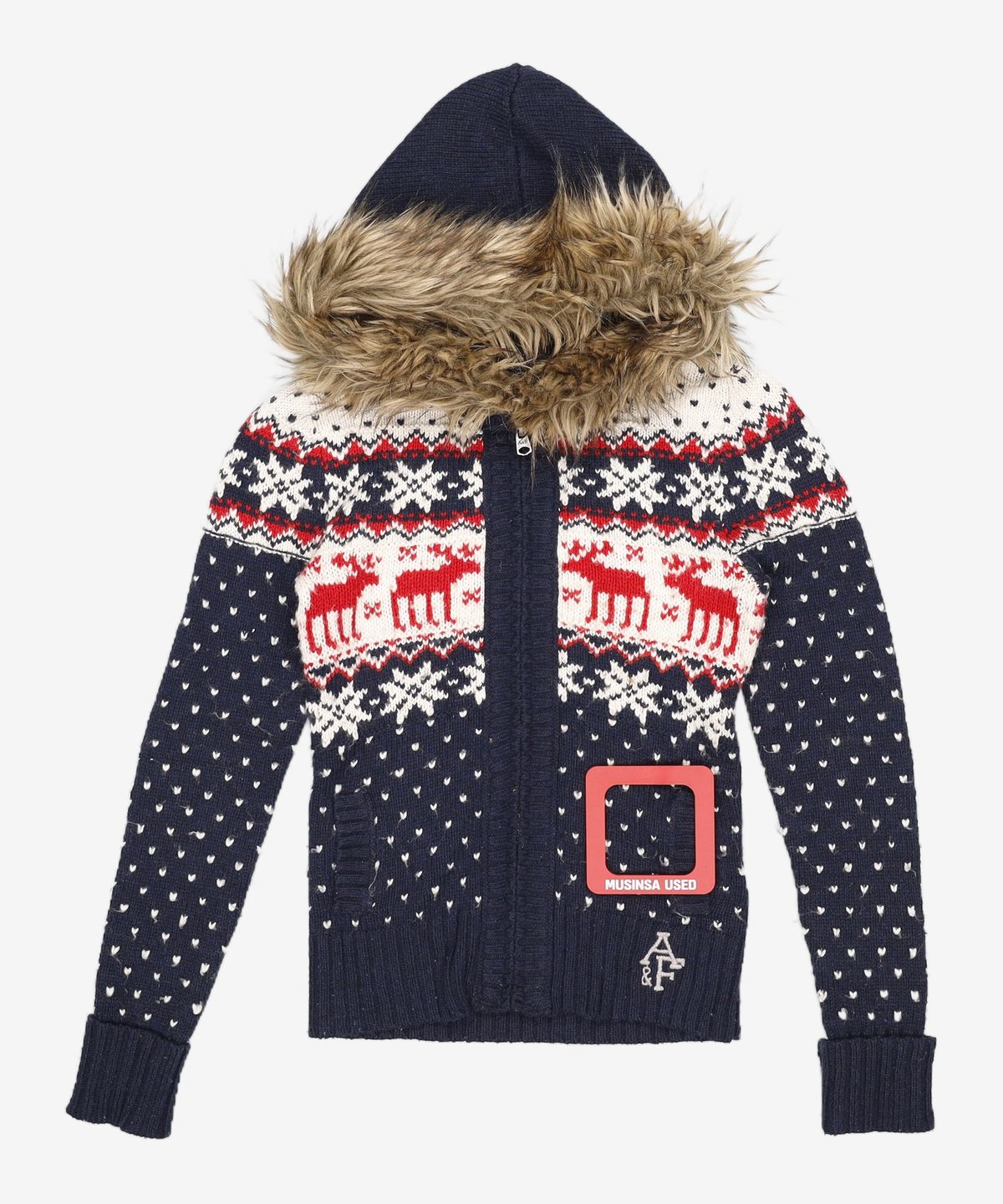 아베크롬비앤피치(ABERCROMBIE & FITCH) 후드 집업 S