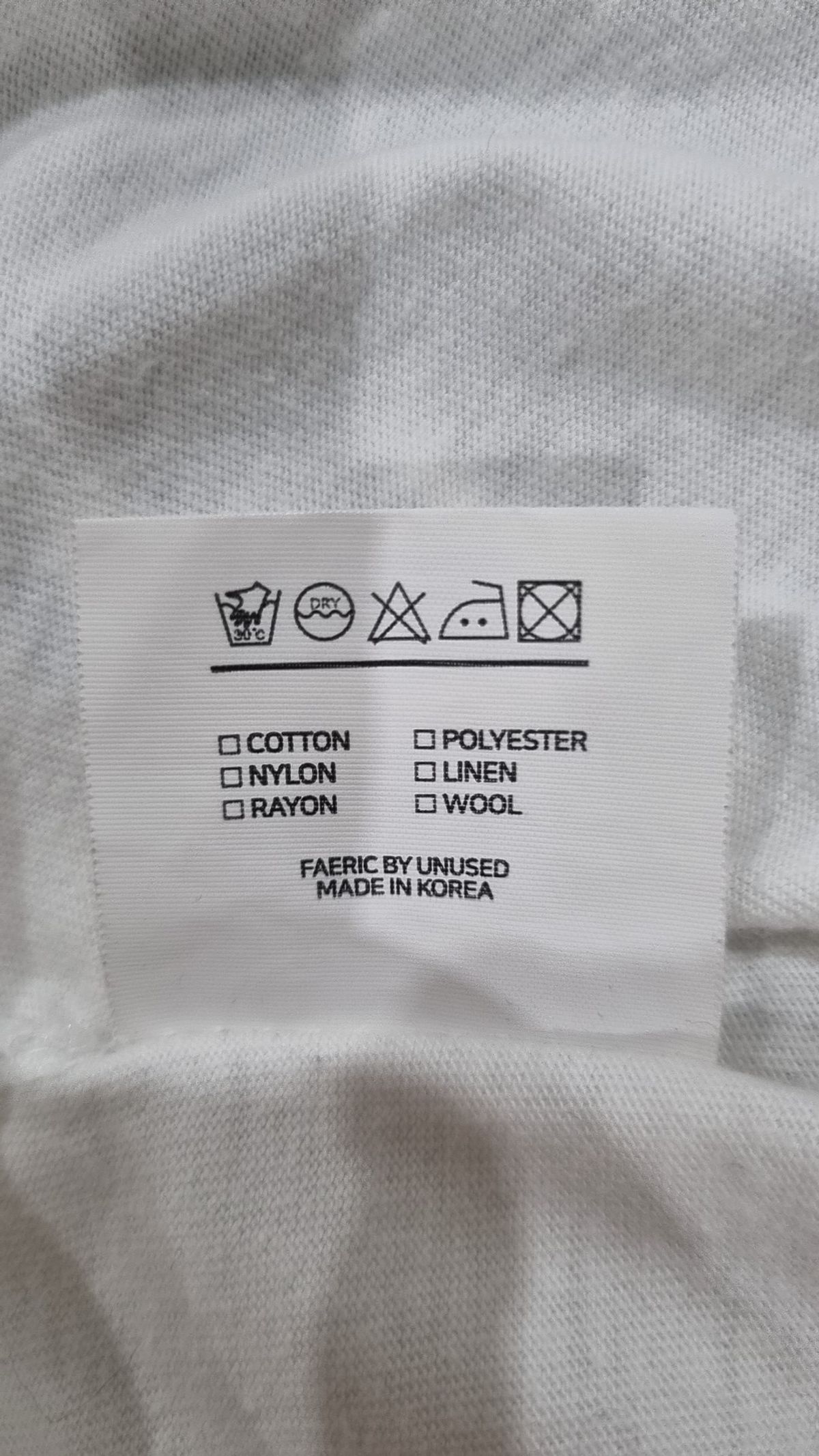 언유즈랩(UNUSEDLAB) 반소매 티셔츠 2XL