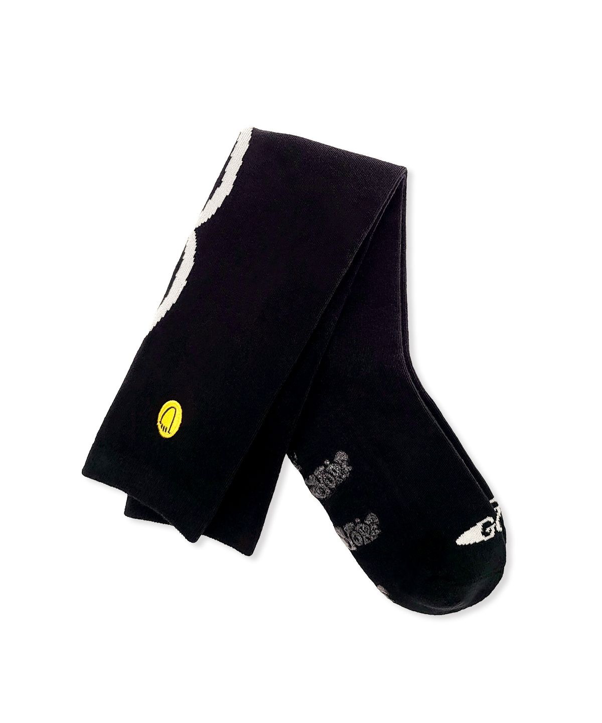 욜프(YORF) YORF LONG SOCKS LOGO BLACK 롱삭스 로고 블랙