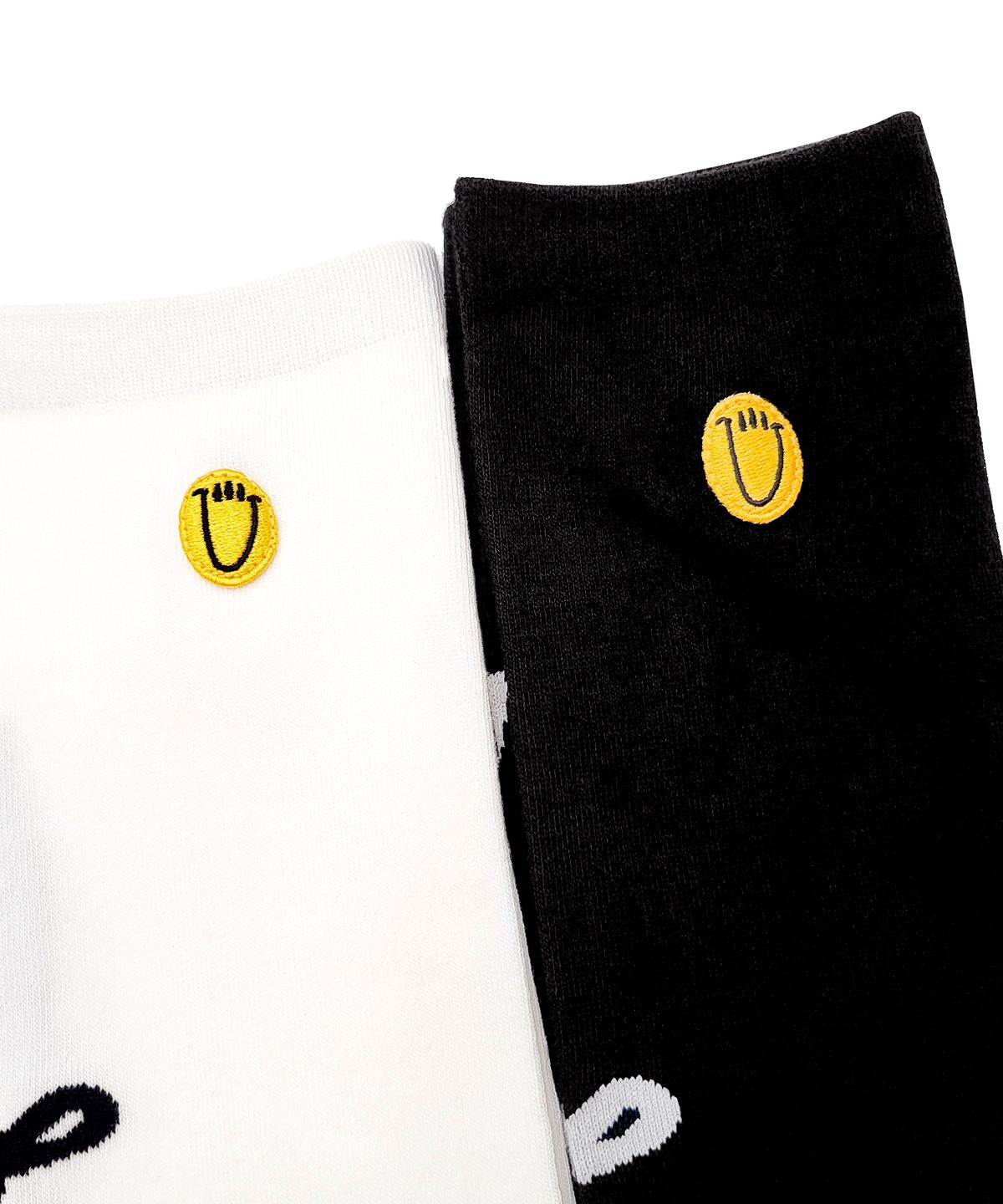 욜프(YORF) YORF LONG SOCKS LOGO BLACK 롱삭스 로고 블랙