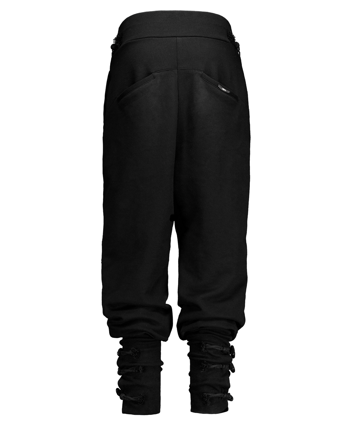 키묘(KIMYO) MACRAMÉ TOGGLE DROP-CROTCH PANTS