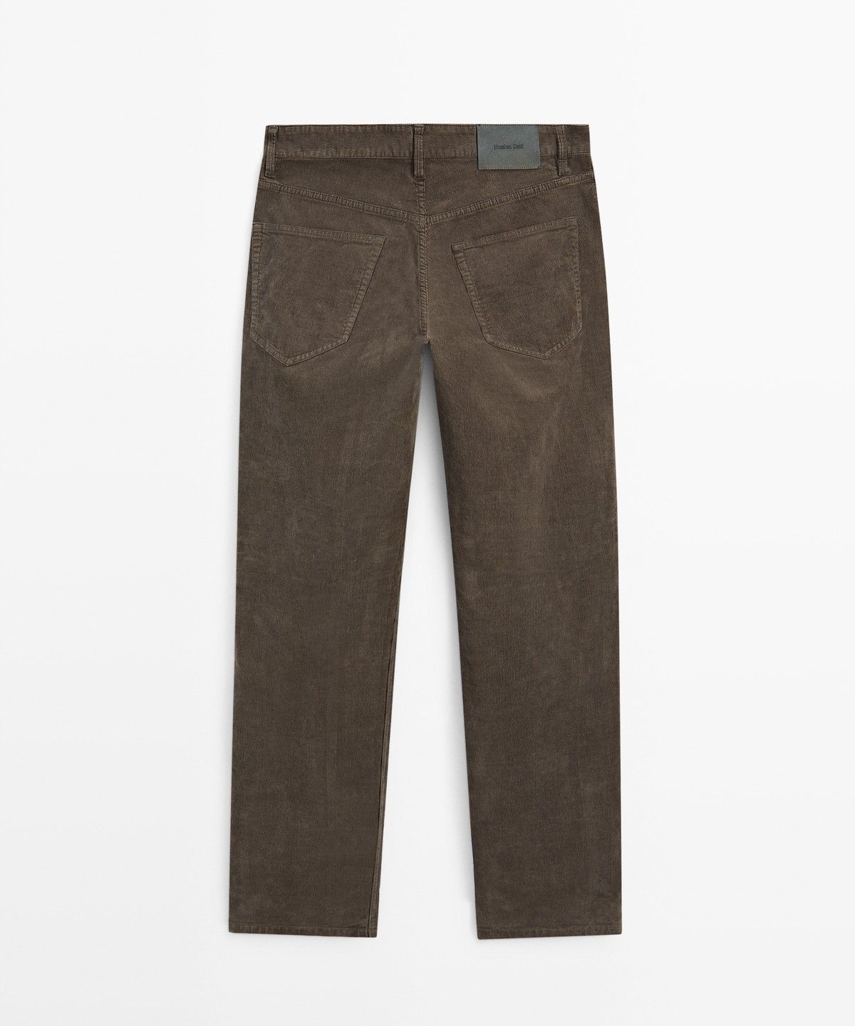 마시모두띠(MASSIMO DUTTI) 테이퍼드 핏 코듀로이 팬츠