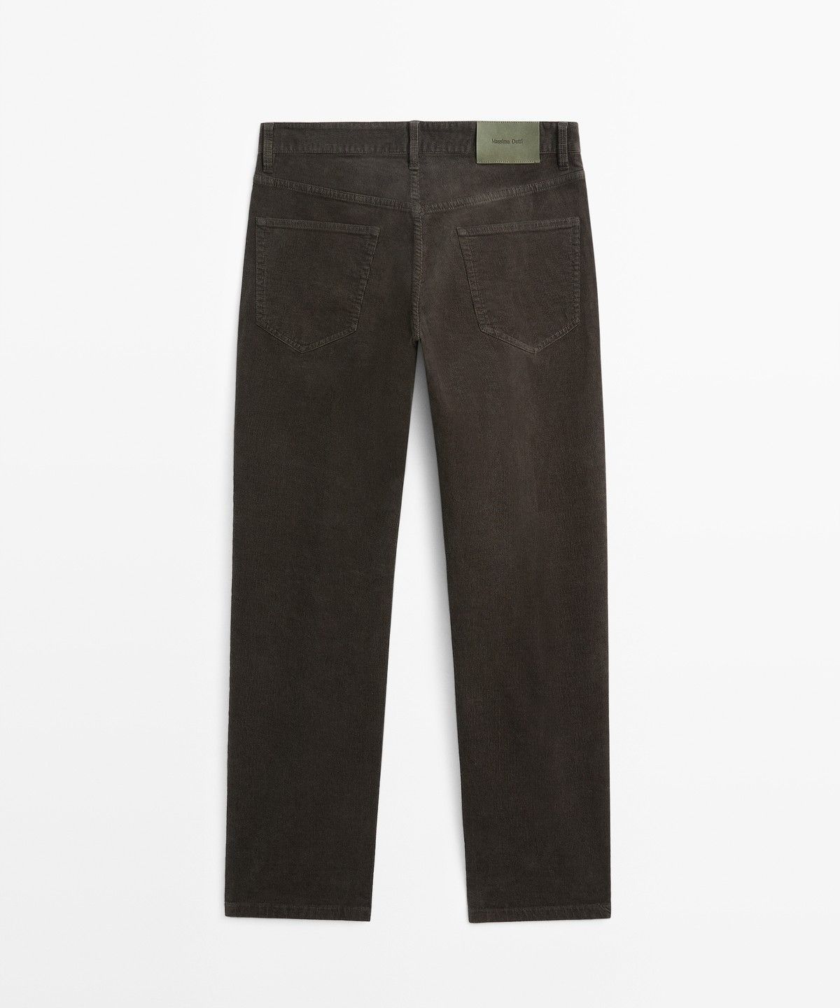마시모두띠(MASSIMO DUTTI) 테이퍼드 핏 코듀로이 팬츠