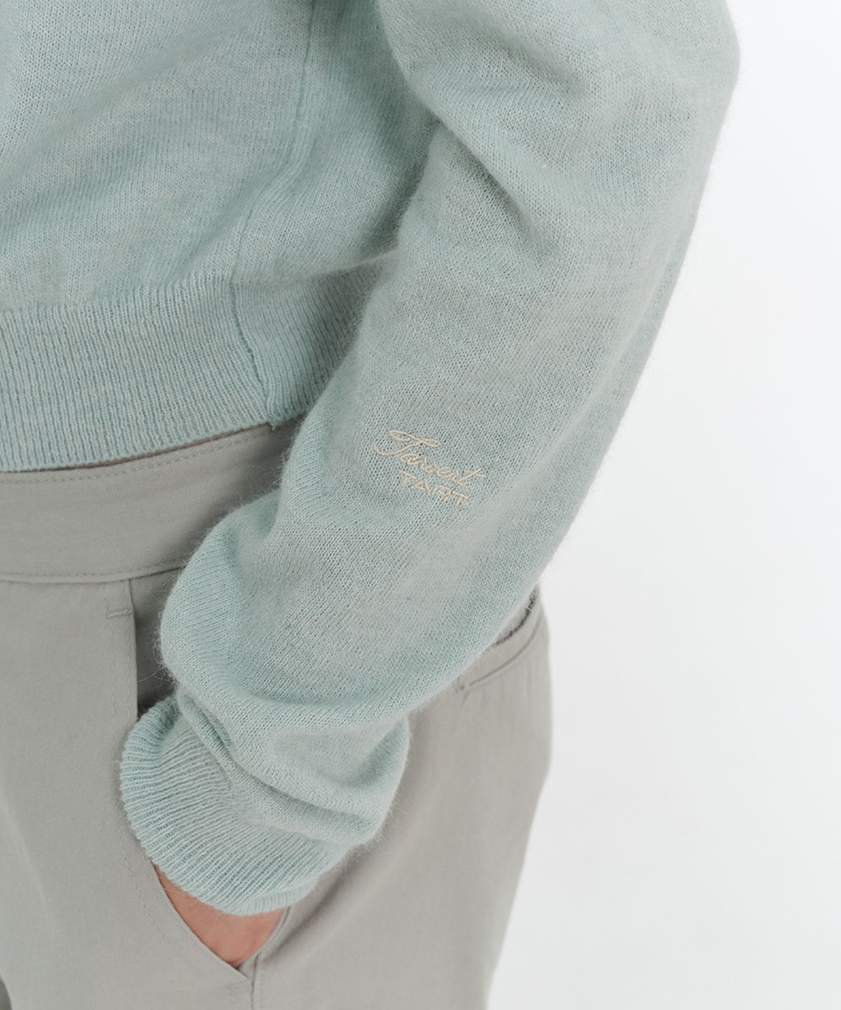 타버트(TARVERT) Tivern Wool Knit Cardigan - Mint