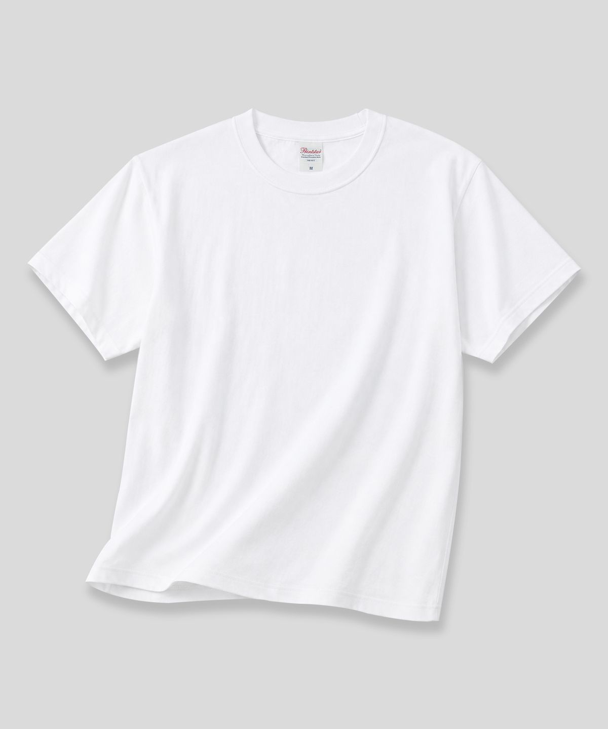 프린트스타(PRINTSTAR) 14수 7.4oz 크롭 헤비웨이트 무지 반팔 티셔츠 - 4 COLOR