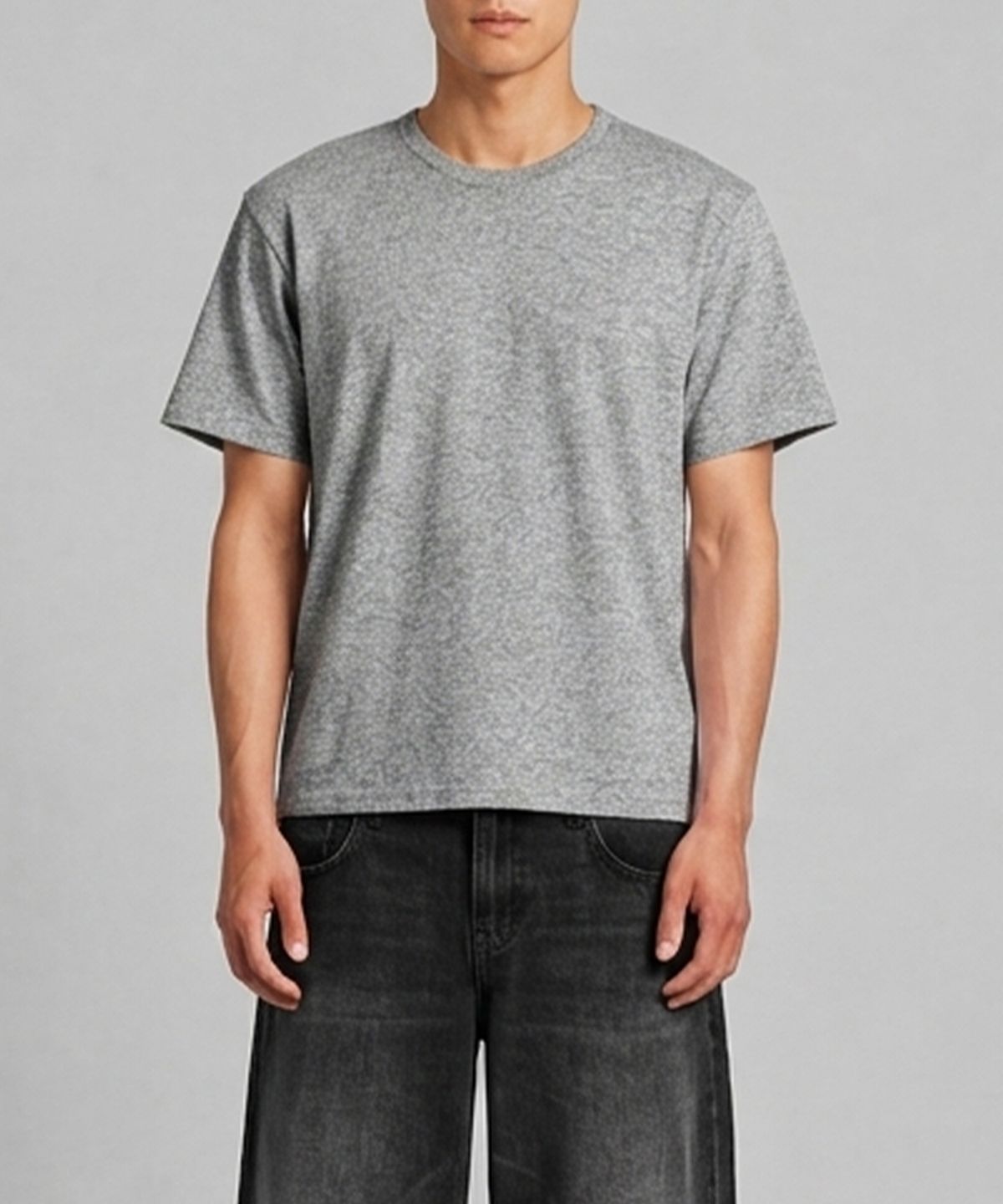 프린트스타(PRINTSTAR) 14수 7.4oz 크롭 헤비웨이트 무지 반팔 티셔츠 - 4 COLOR