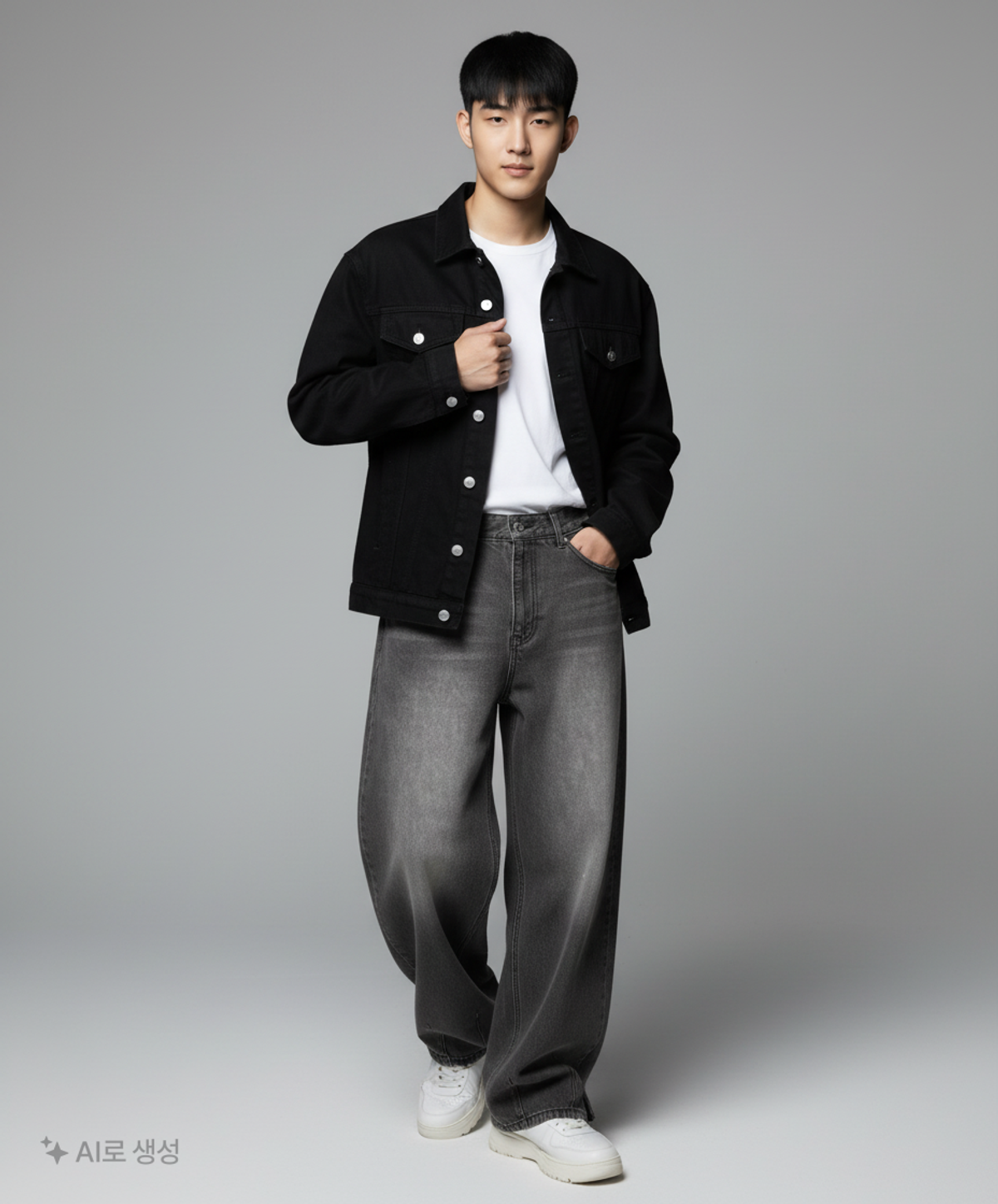 더 크로스(THE CROSS) 청/데님 팬츠 M