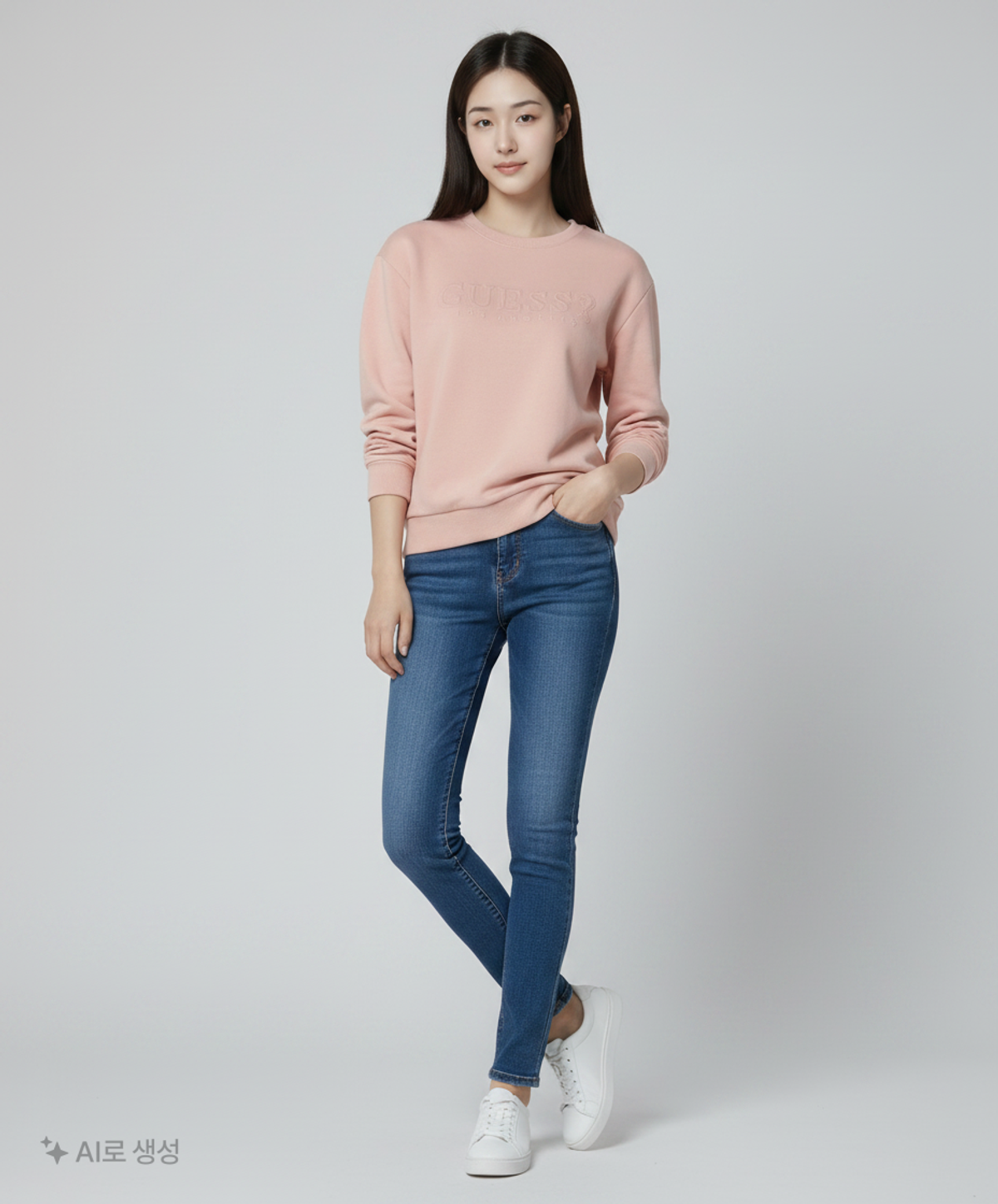 게스(GUESS) 남성 기획 3단엠보  로고 루즈핏 M2M S