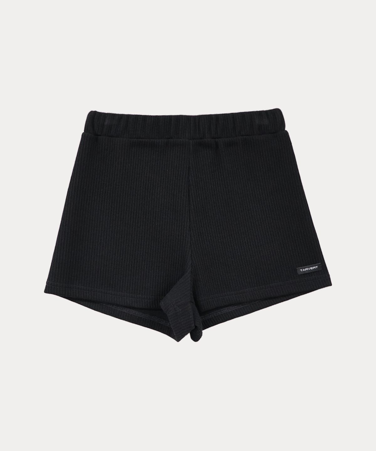 타버트(TARVERT) Nova Ribbed Shorts - Black