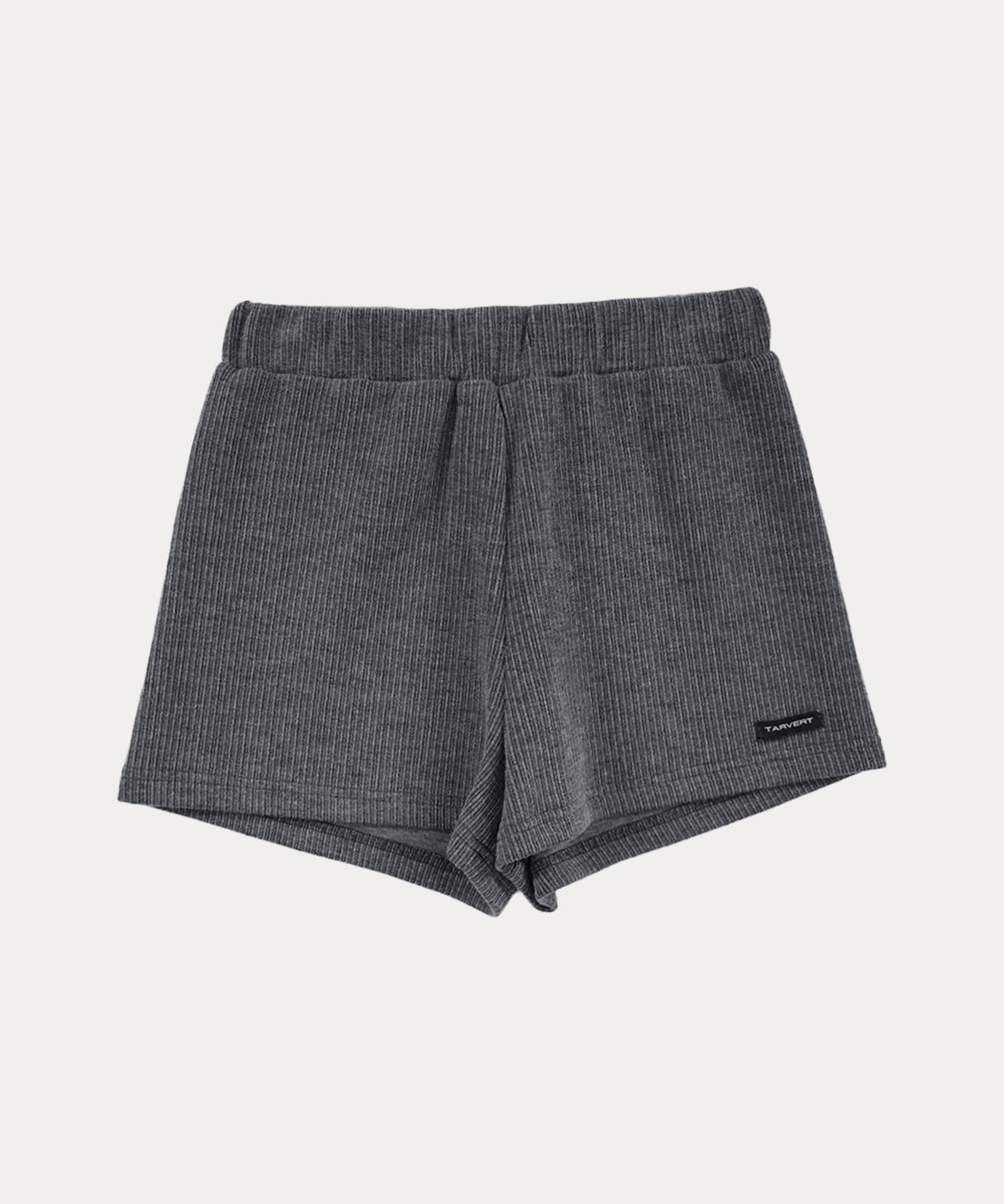 타버트(TARVERT) Nova Ribbed Shorts - Charcoal