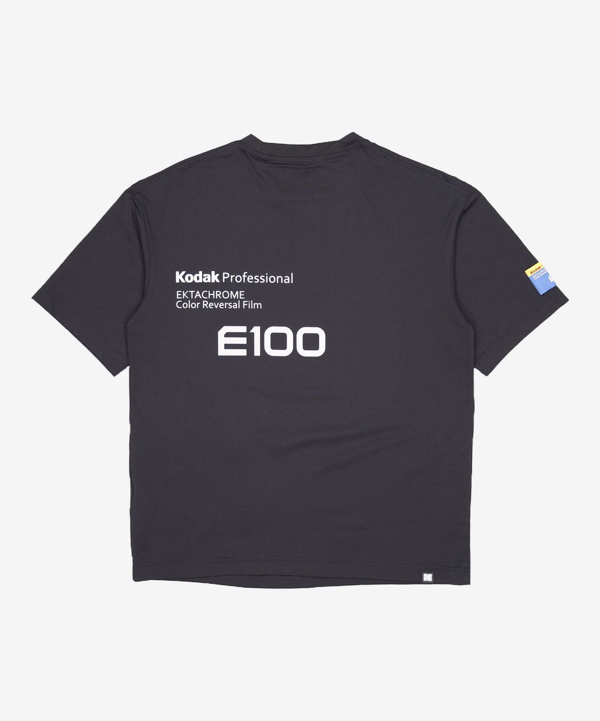 코닥(KODAK) 엑타크롬 우븐 포켓 반팔티셔츠 BLACK S