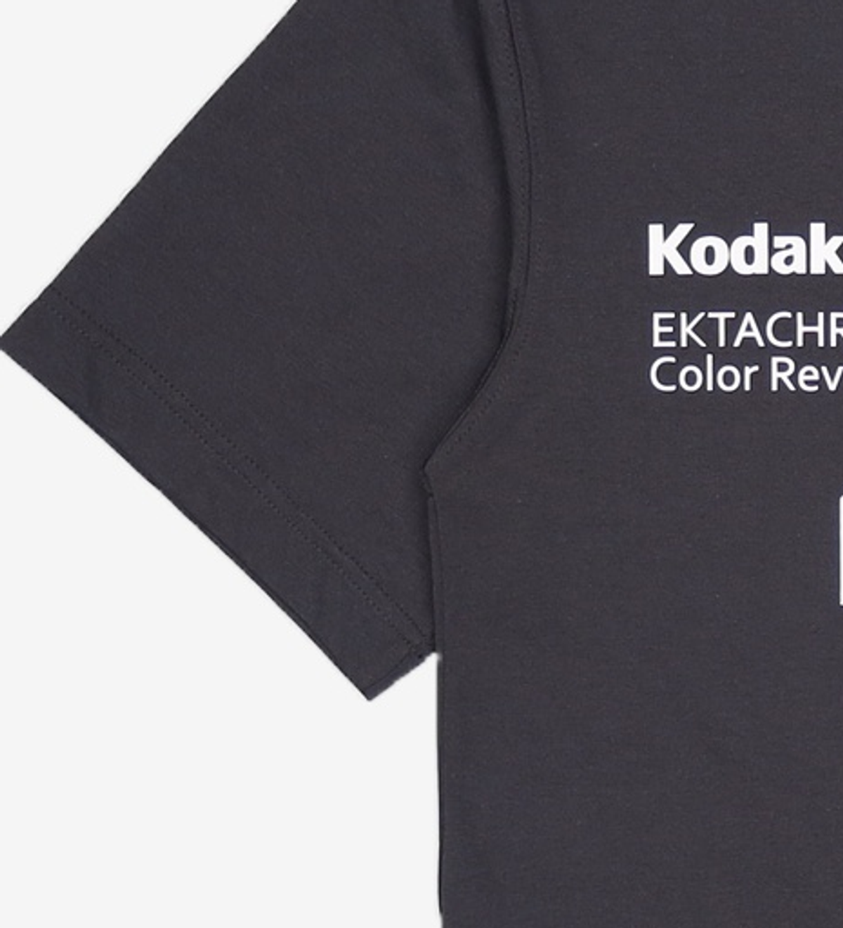 코닥(KODAK) 엑타크롬 우븐 포켓 반팔티셔츠 BLACK S