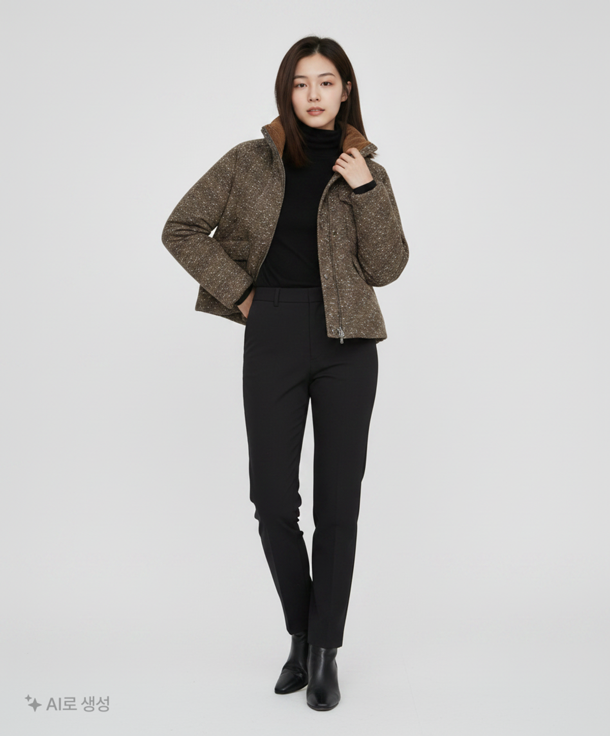 자라(ZARA) 숏 패딩/숏 헤비 아우터 S