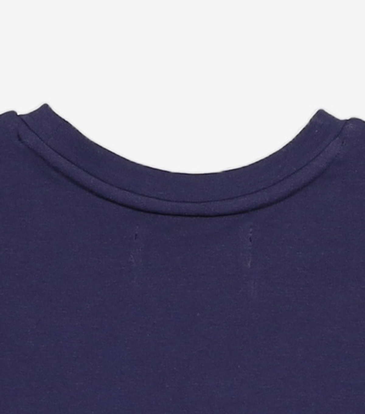 유희(YOUHEE) LETTERING T-SHIRT NAVY FREE