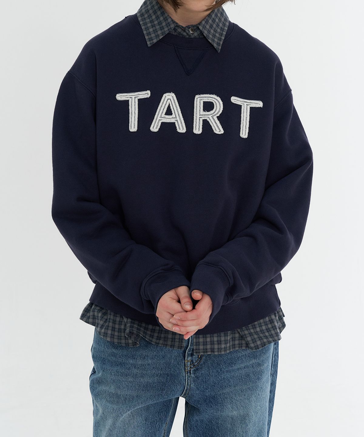 타버트(TARVERT) TART Patch Sweatshirt - Navy