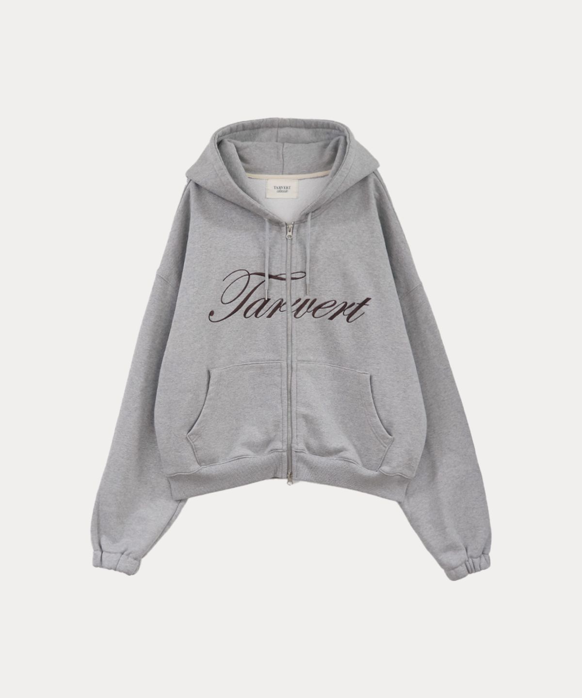 타버트(TARVERT) Tarvert Hooded Zip Up - Gray