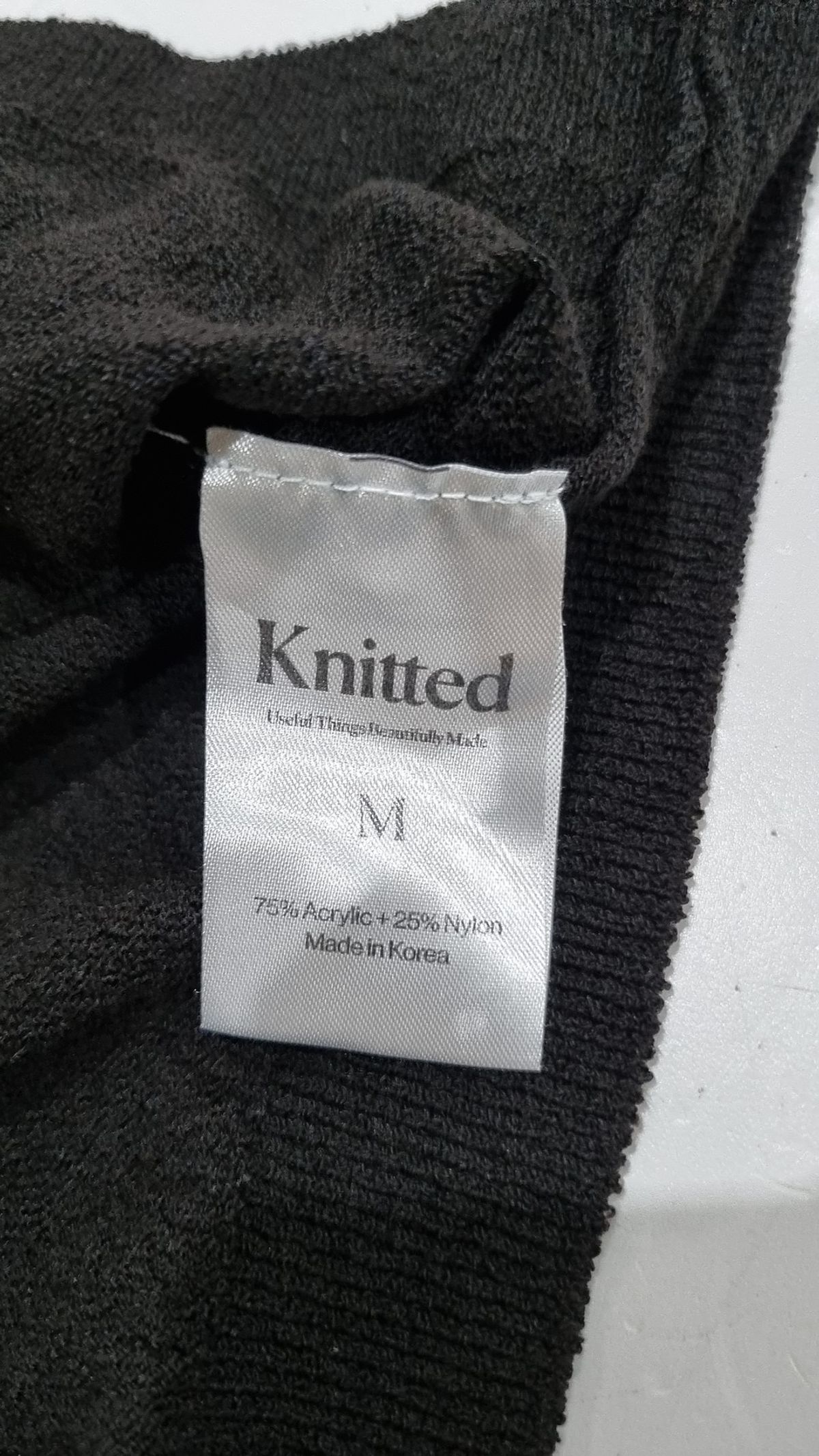 니티드(KNITTED) 니트/스웨터 M
