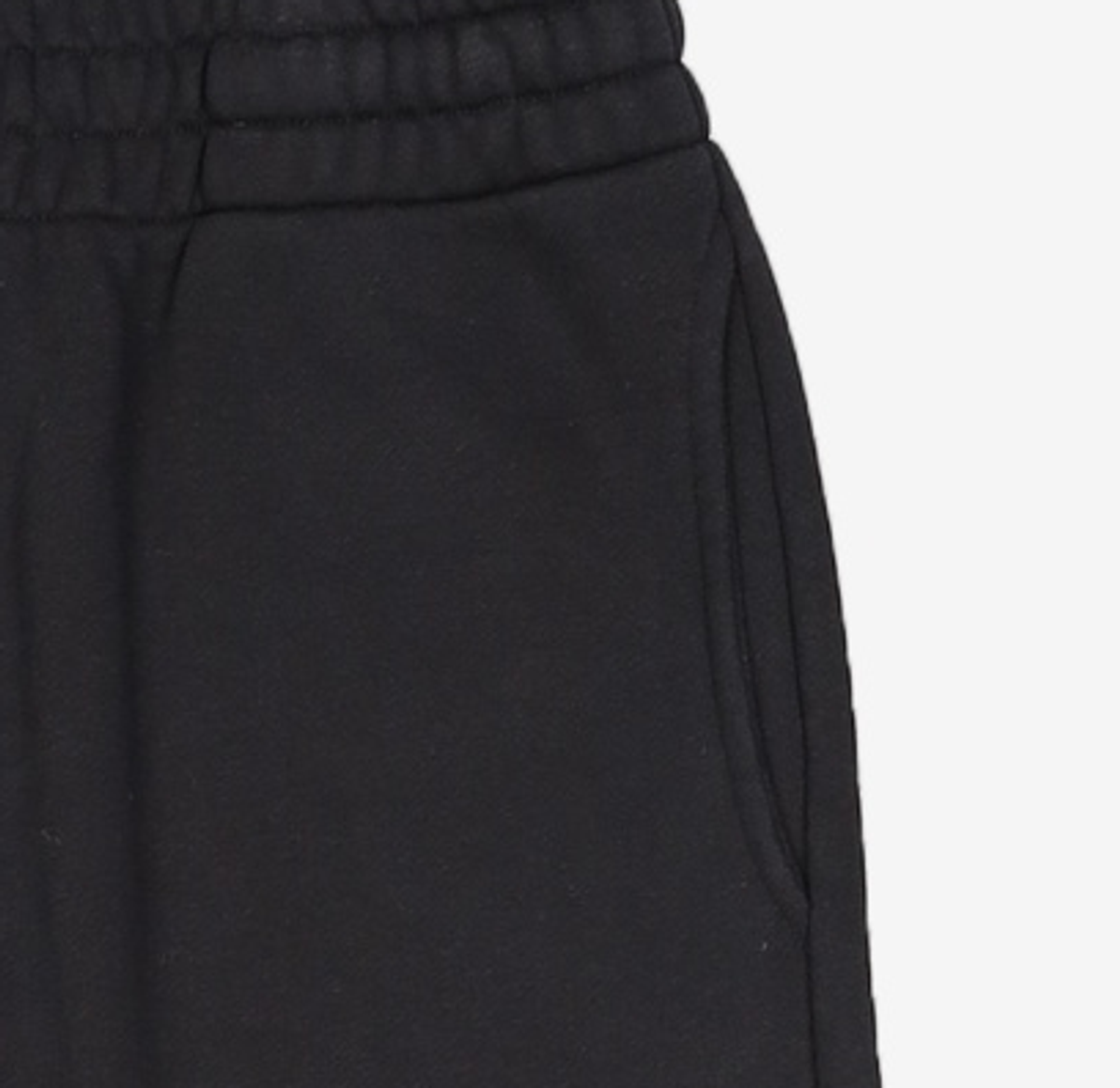노매뉴얼(NOMANUAL) D.R LOGO SWEATPANTS - BLACK L