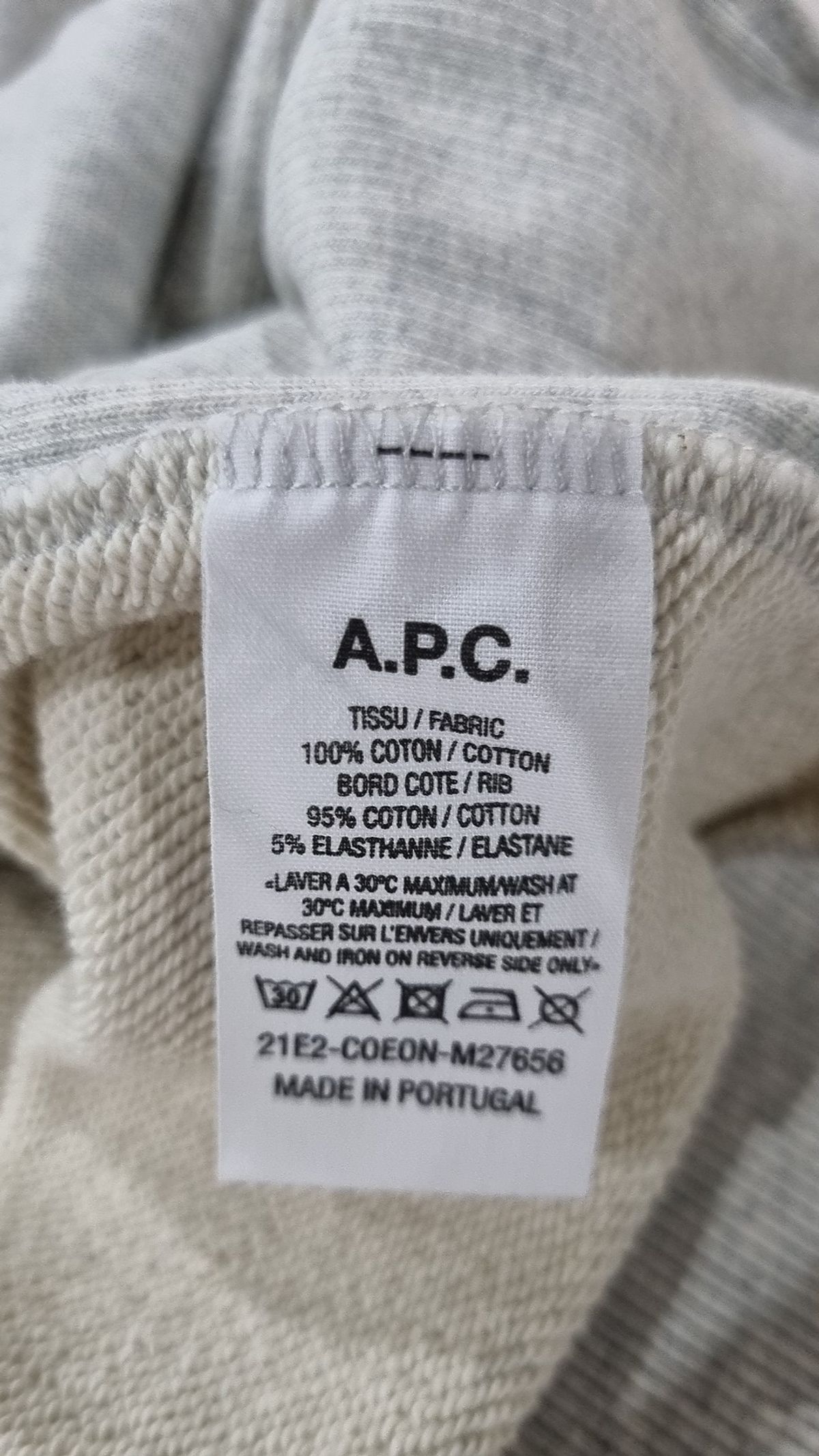 아페쎄x사카이(A.P.C. x SACAI) 맨투맨/스웨트셔츠 S