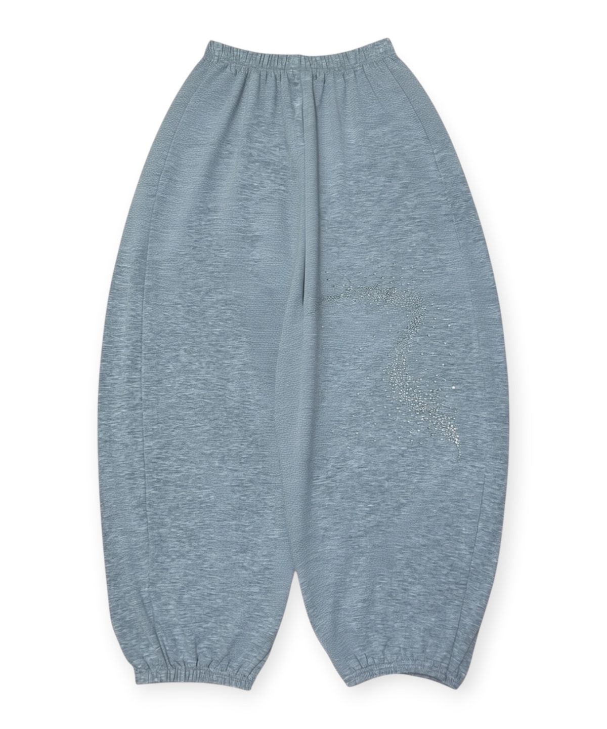 본슬리피(BORN SLIPPY) Future Wave Balloon Soft Pants (Melange Gray)