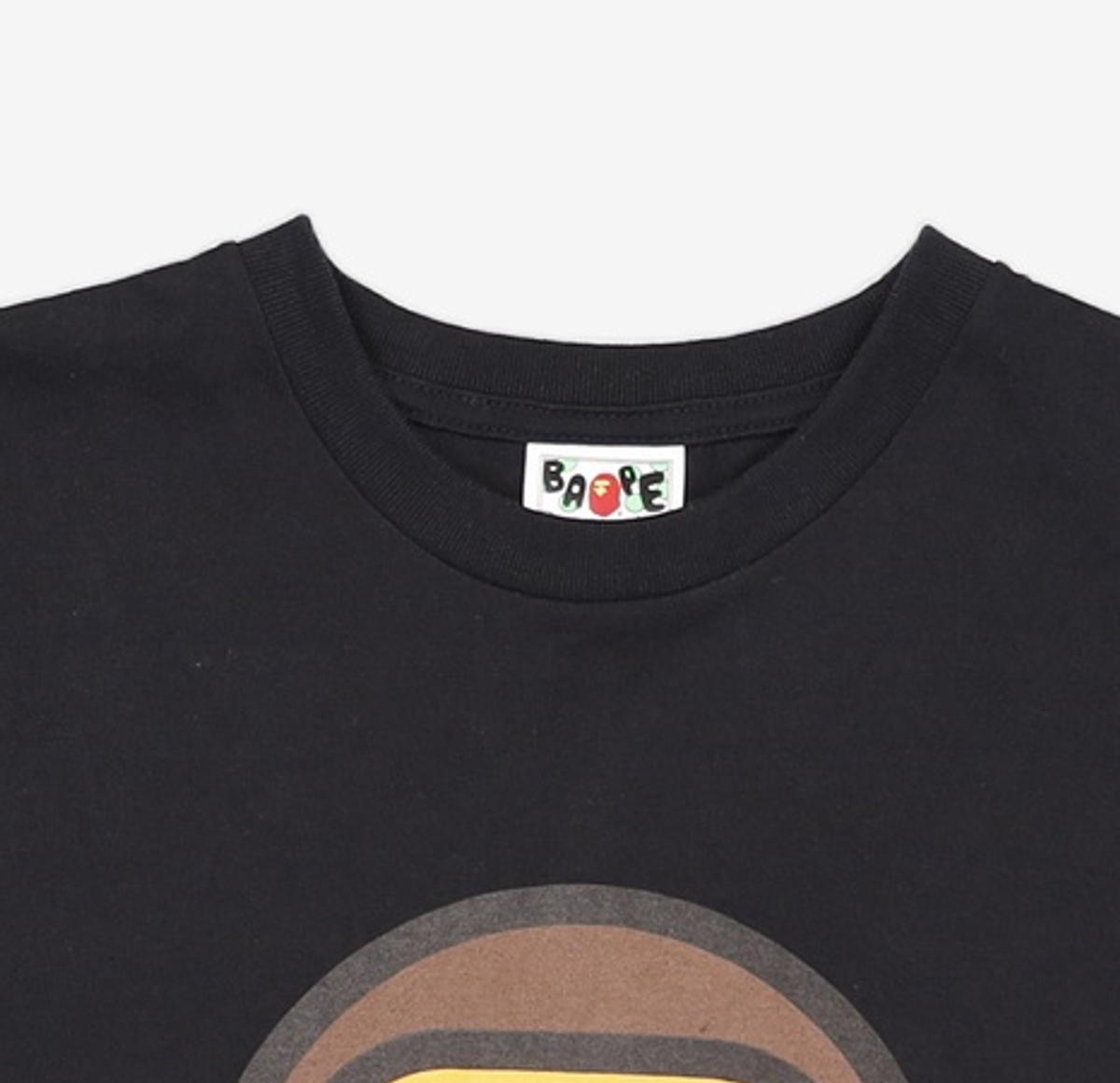 베이프(BAPE) 빅 베이비 마일로 티셔츠(M) BLACK L