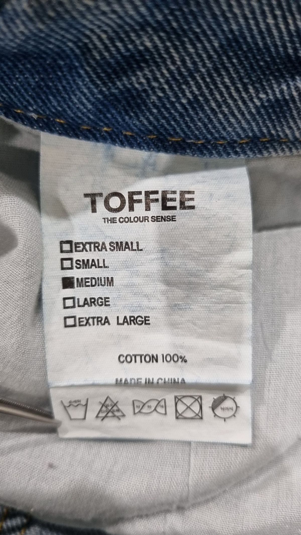 토피(TOFFEE) 청/데님 팬츠 M