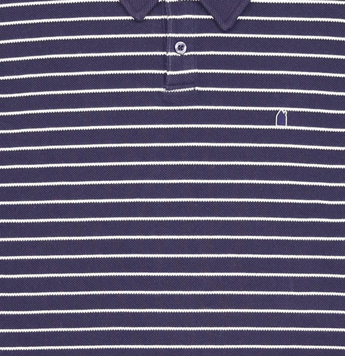 꼬모니노즈(COMONINOZ) STRIPE COLLAR T-SHIRT [NAVY] S