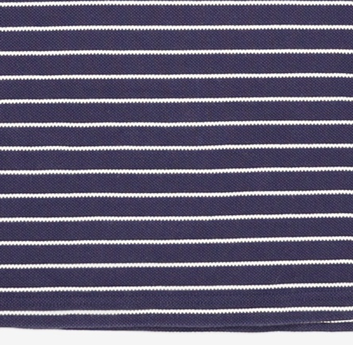꼬모니노즈(COMONINOZ) STRIPE COLLAR T-SHIRT [NAVY] S