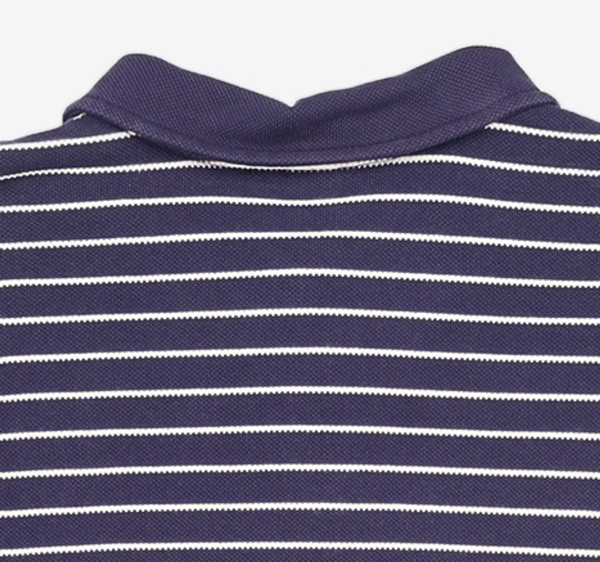 꼬모니노즈(COMONINOZ) STRIPE COLLAR T-SHIRT [NAVY] S