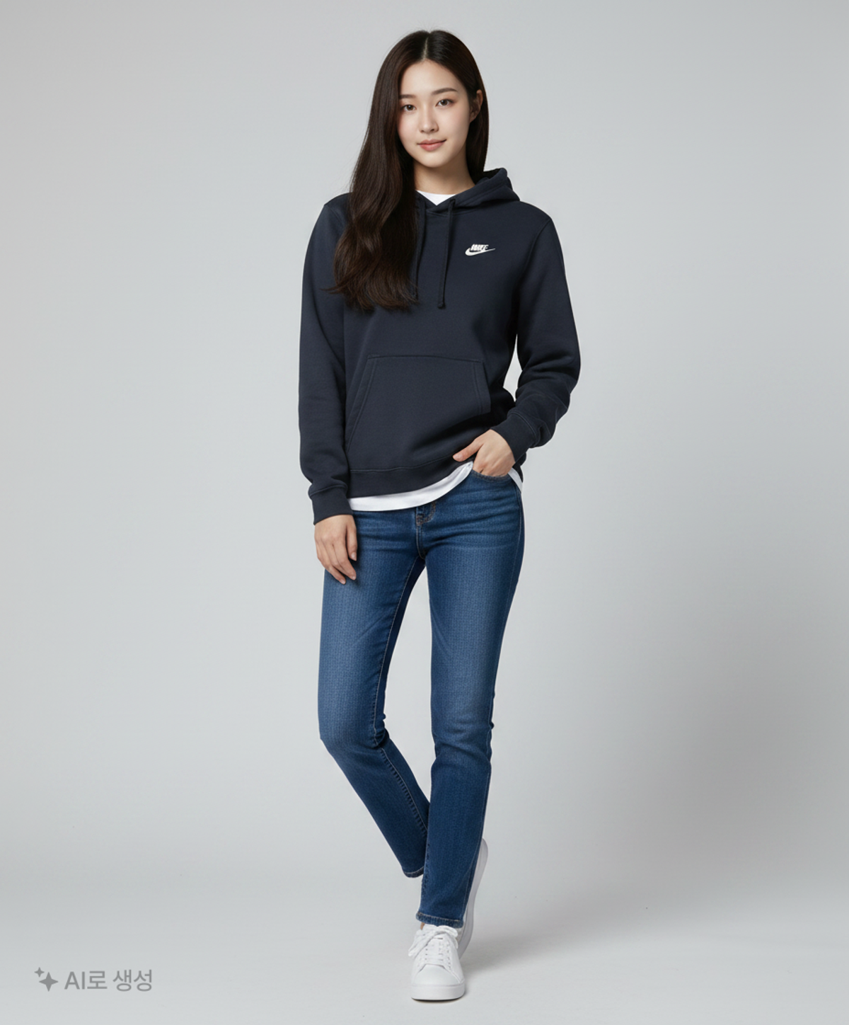 나이키(NIKE) 후드 티셔츠 100