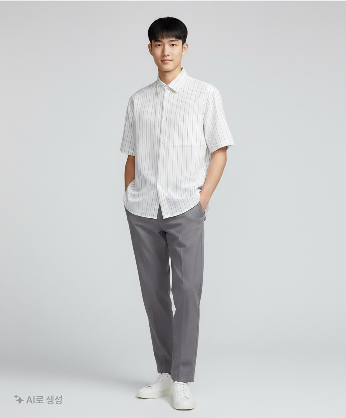 유니클로(UNIQLO) 캐주얼 셔츠 L