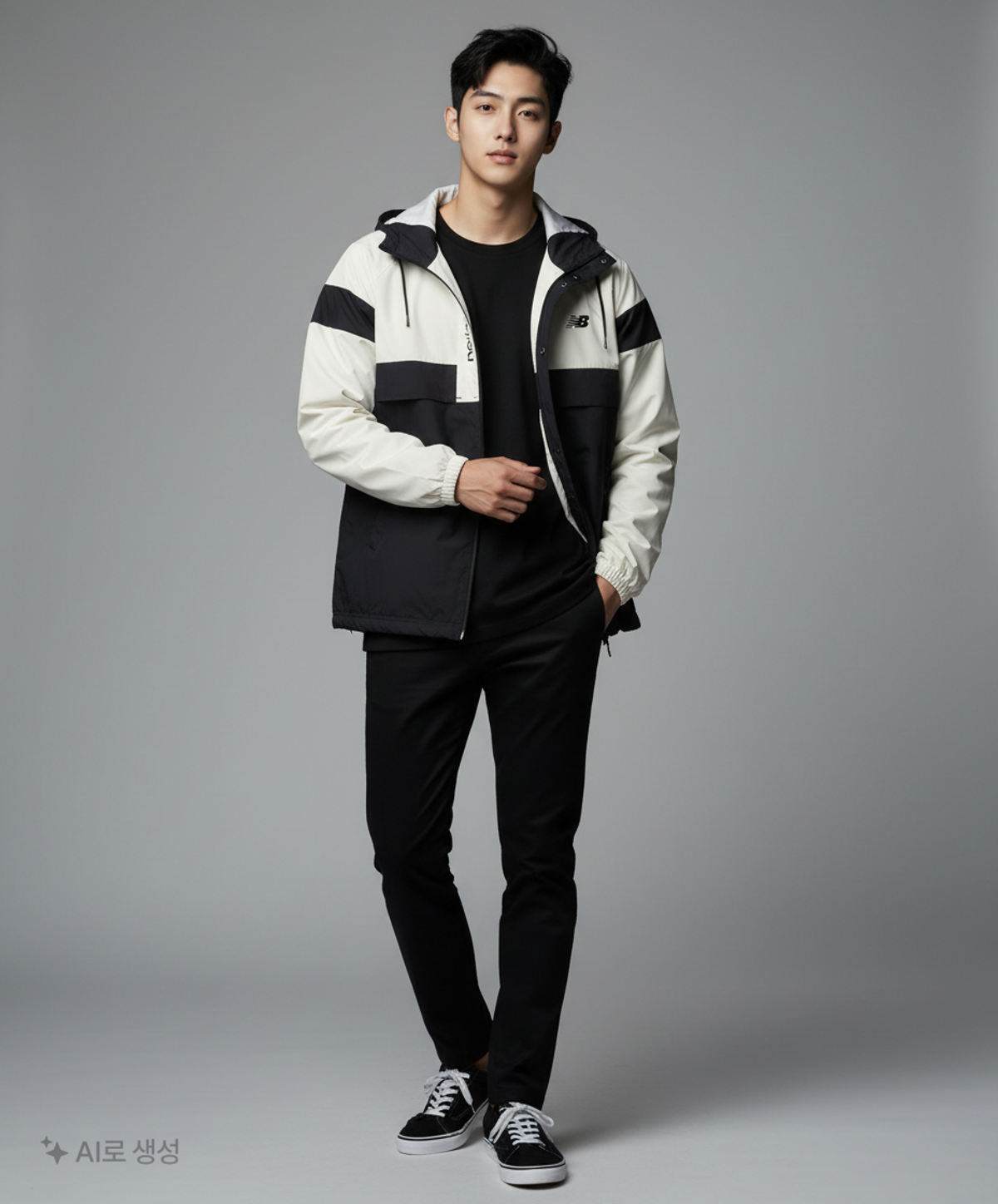 뉴발란스(NEW BALANCE) 나일론/코치 재킷 100