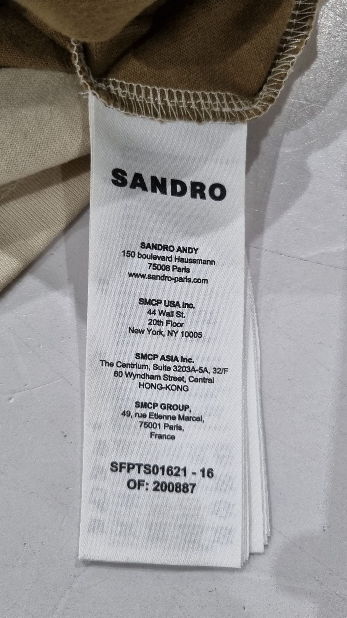 산드로(Sandro) 피케/카라 티셔츠 XS