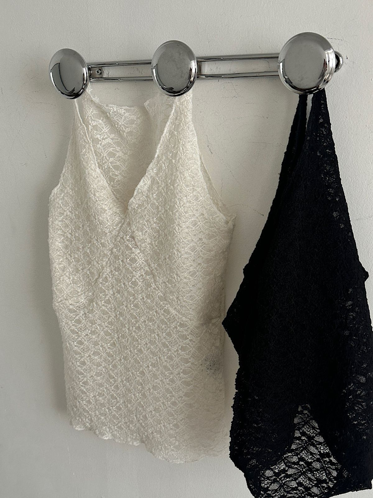 아포엠(APOEM) Fuzzy Lace Top (2C)