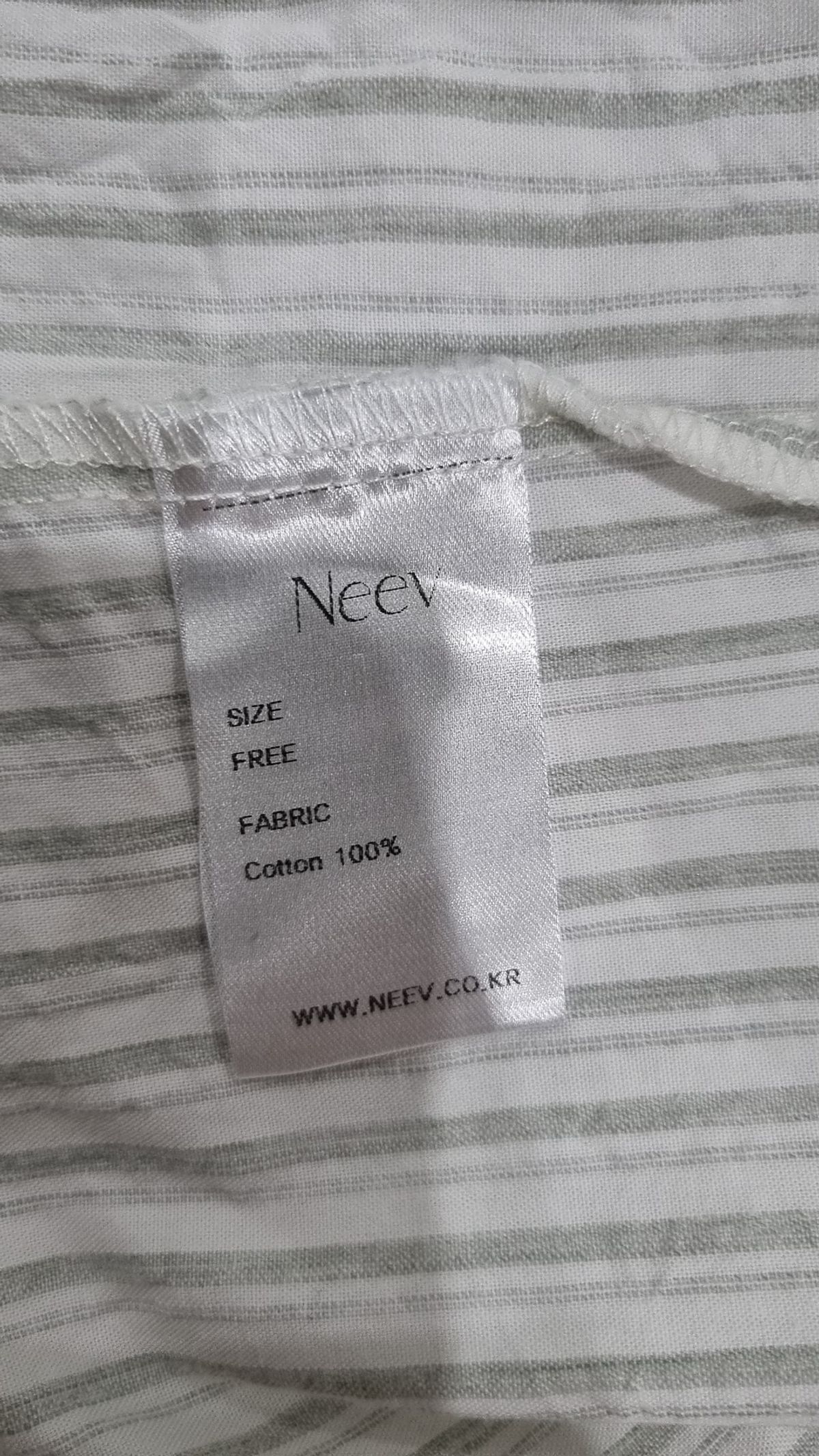 니브(NEEV) 캐주얼 셔츠 FREE
