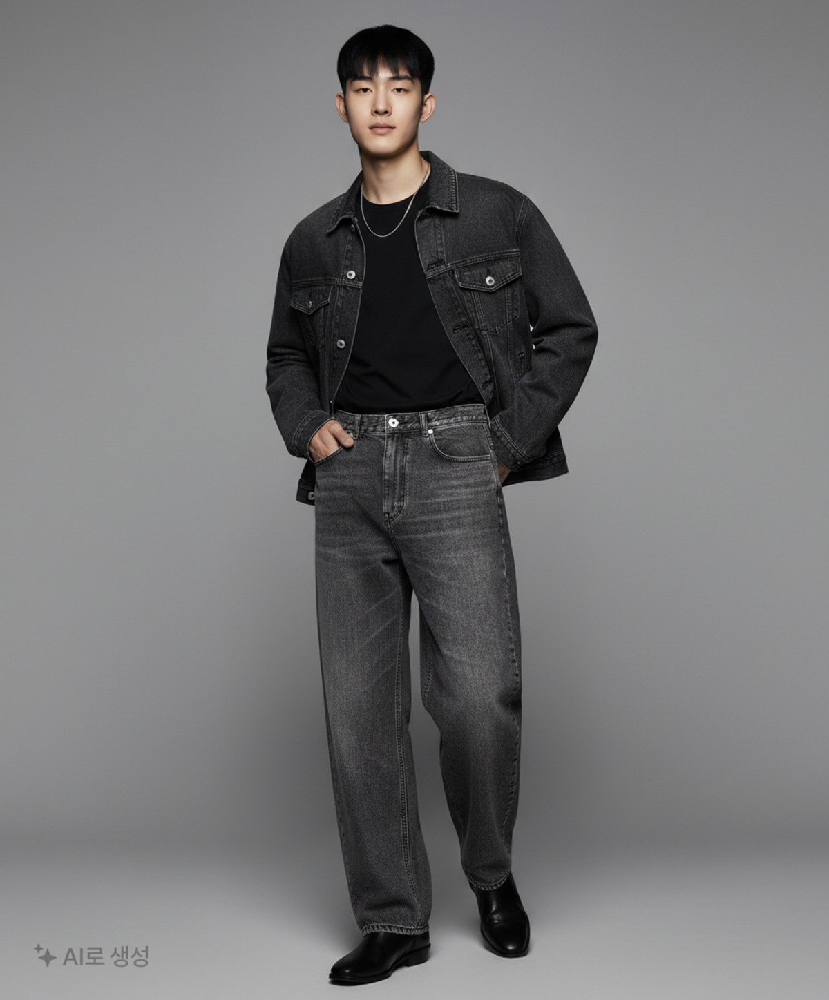 모디파이드(MODIFIED) 청/데님 팬츠 L