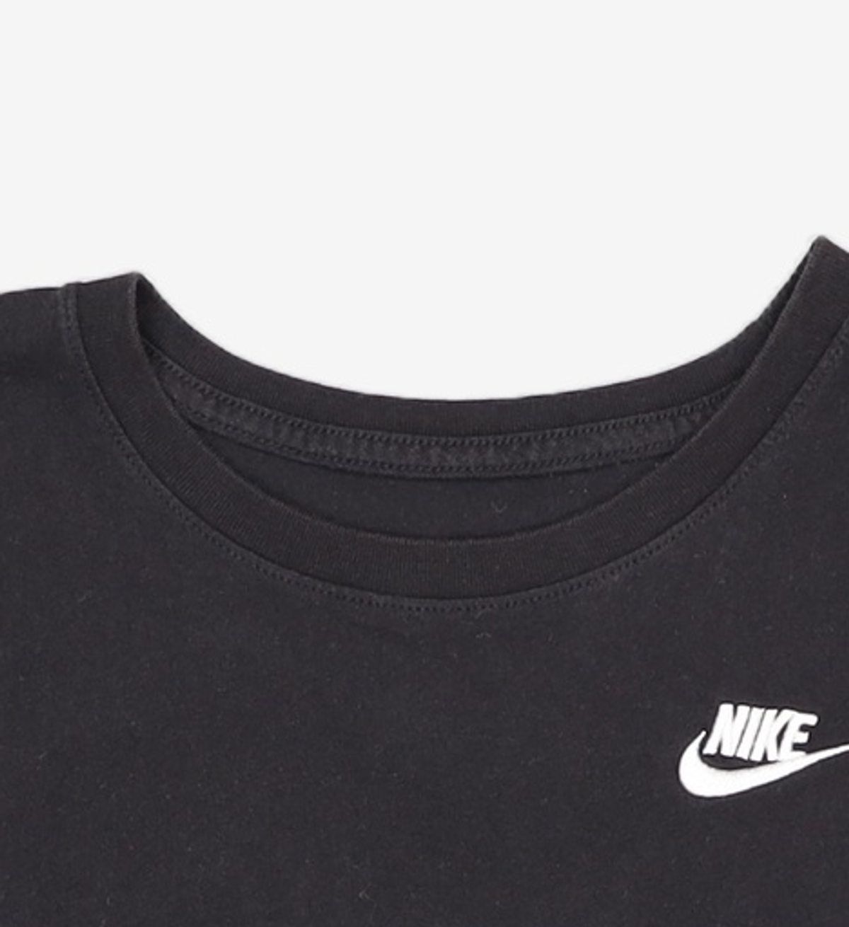 나이키(NIKE) 스포츠웨어 클럽 에센셜 티셔츠 W - 블랙:화이트 / DX7903-010 L