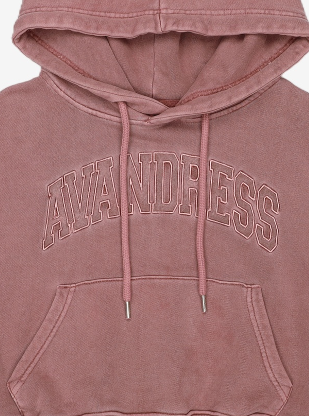 어반드레스(AVANDRESS) Pigment Felt Crop Hoody - 3COL M