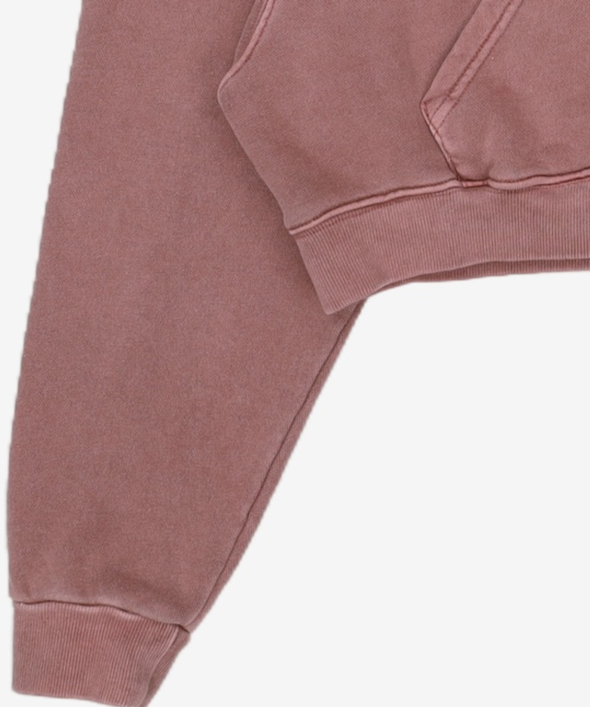 어반드레스(AVANDRESS) Pigment Felt Crop Hoody - 3COL M