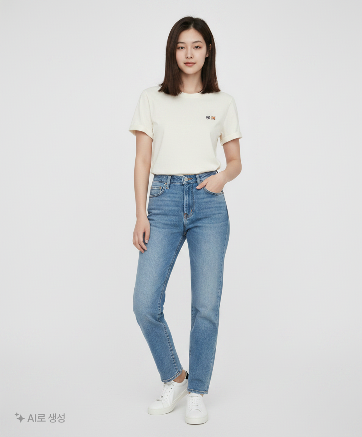 메종 키츠네(MAISON KITSUNE) 반소매 티셔츠 XS
