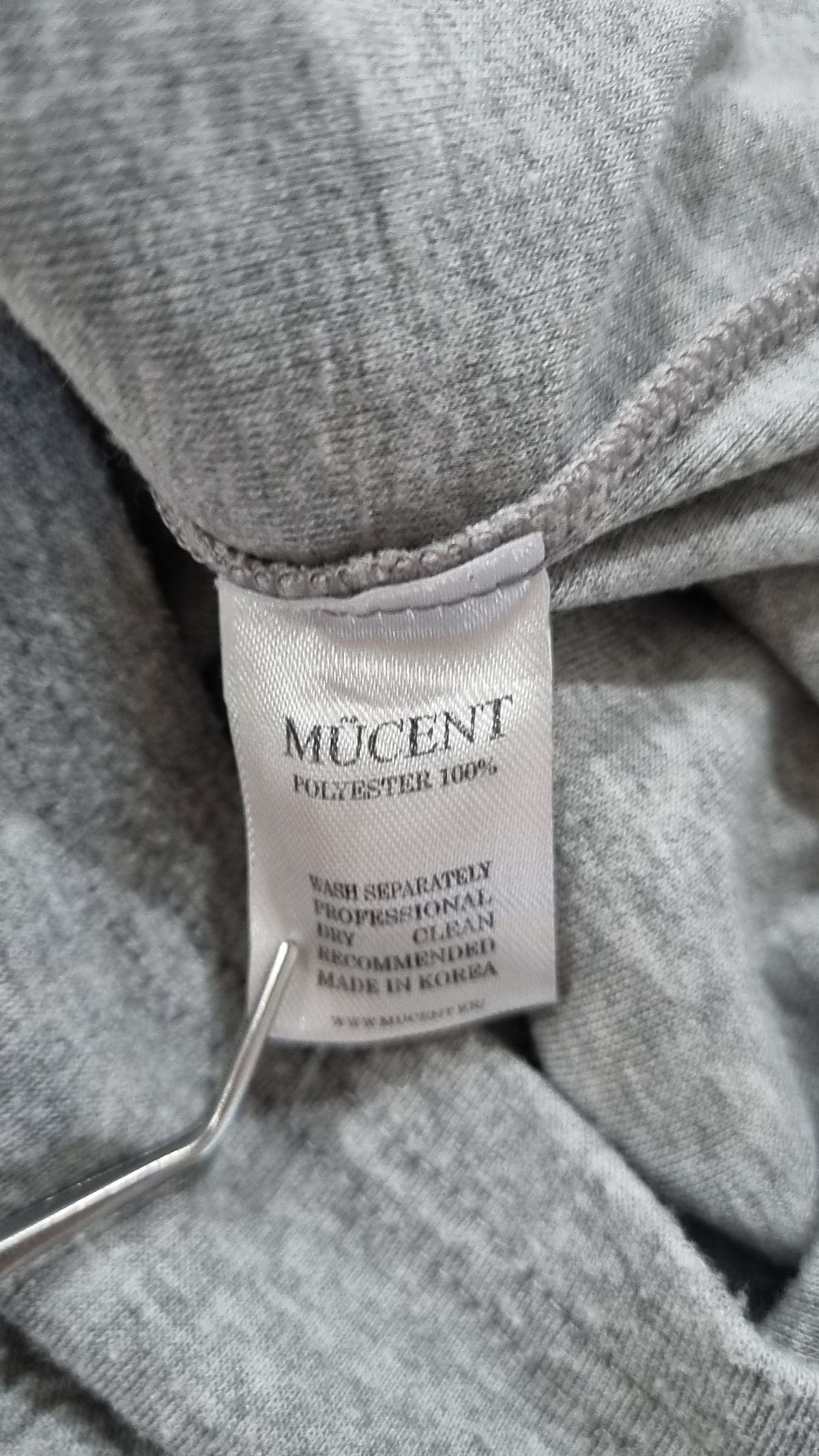 무센트(MUCENT) 긴소매 티셔츠 XS