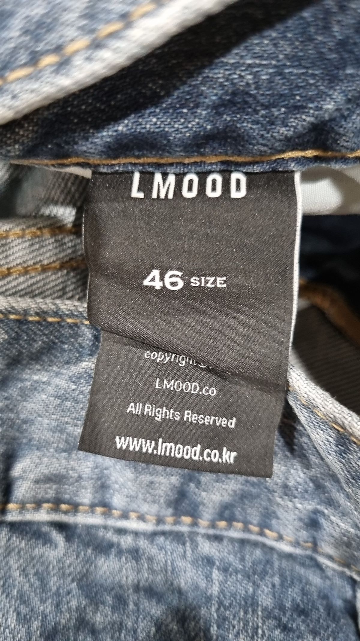 엘무드(LMOOD) 청/데님 팬츠 46