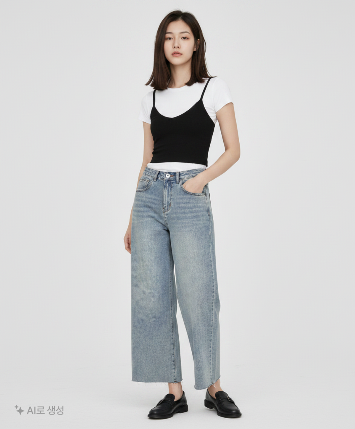 무신사 스탠다드(MUSINSA STANDARD) 청/데님 팬츠 26