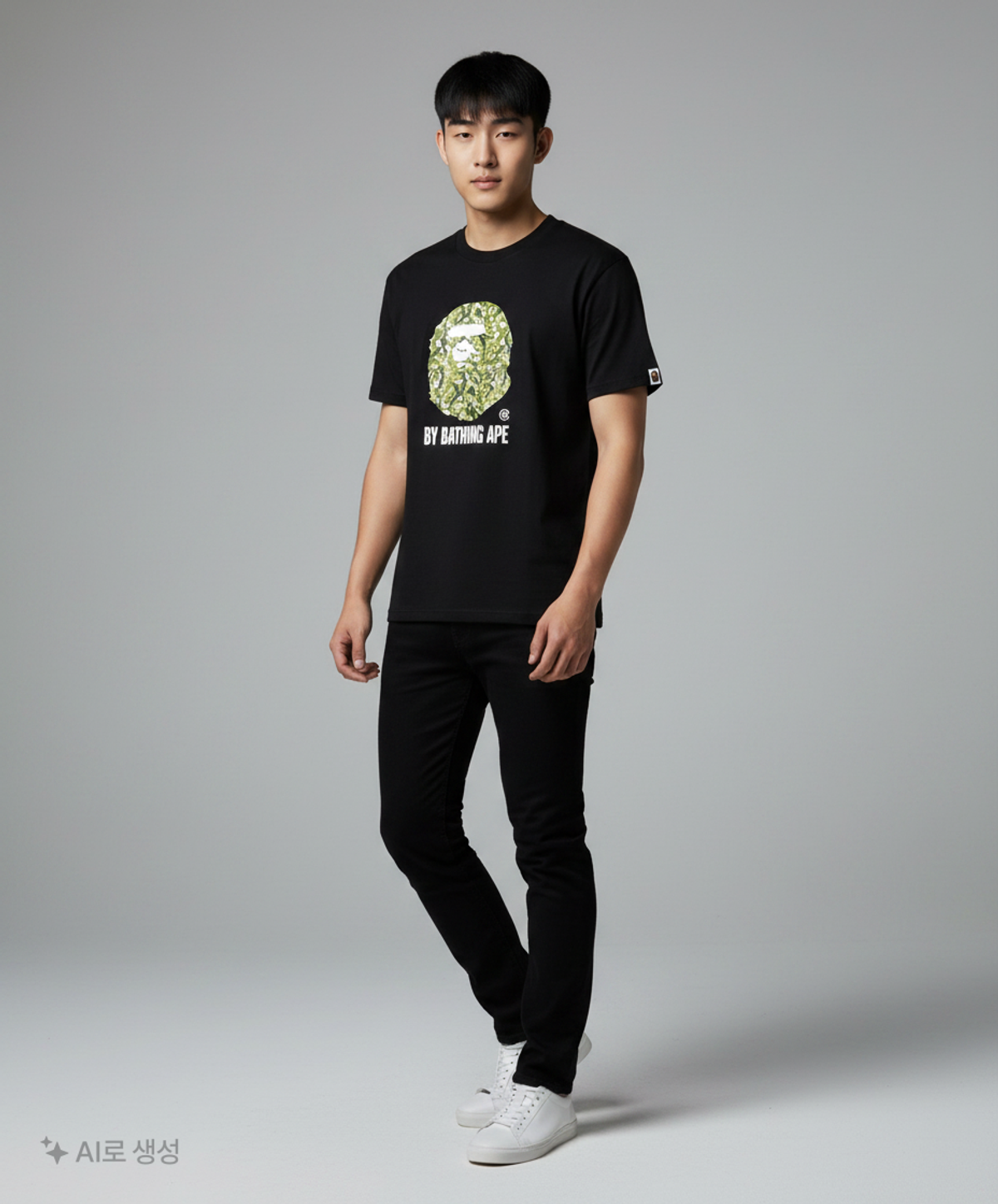 베이프(BAPE) 반소매 티셔츠 XL
