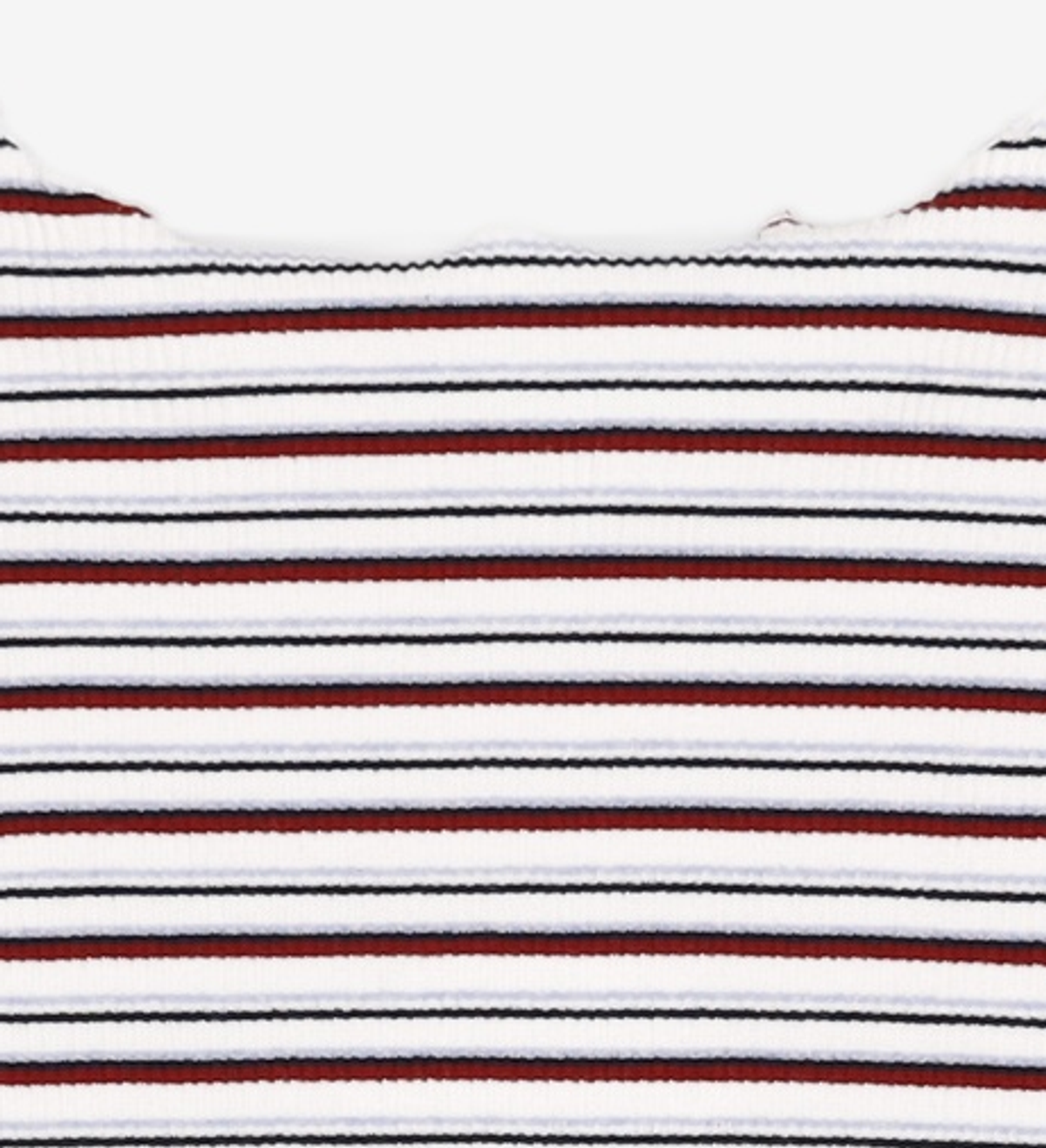 오디너리 홀리데이(ORDINARY HOLIDAY) 물결단가라크롭티셔츠 Stripe Crop T-shirts FREE