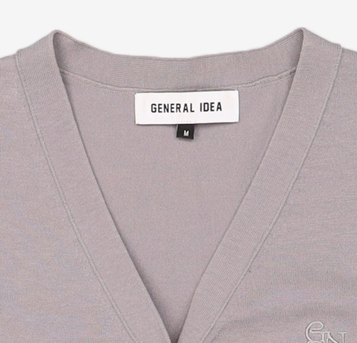 제너럴 아이디어(GENERAL IDEA) 텐셀 에센셜 하프 가디건 [GREY] / WBD2L04527 M