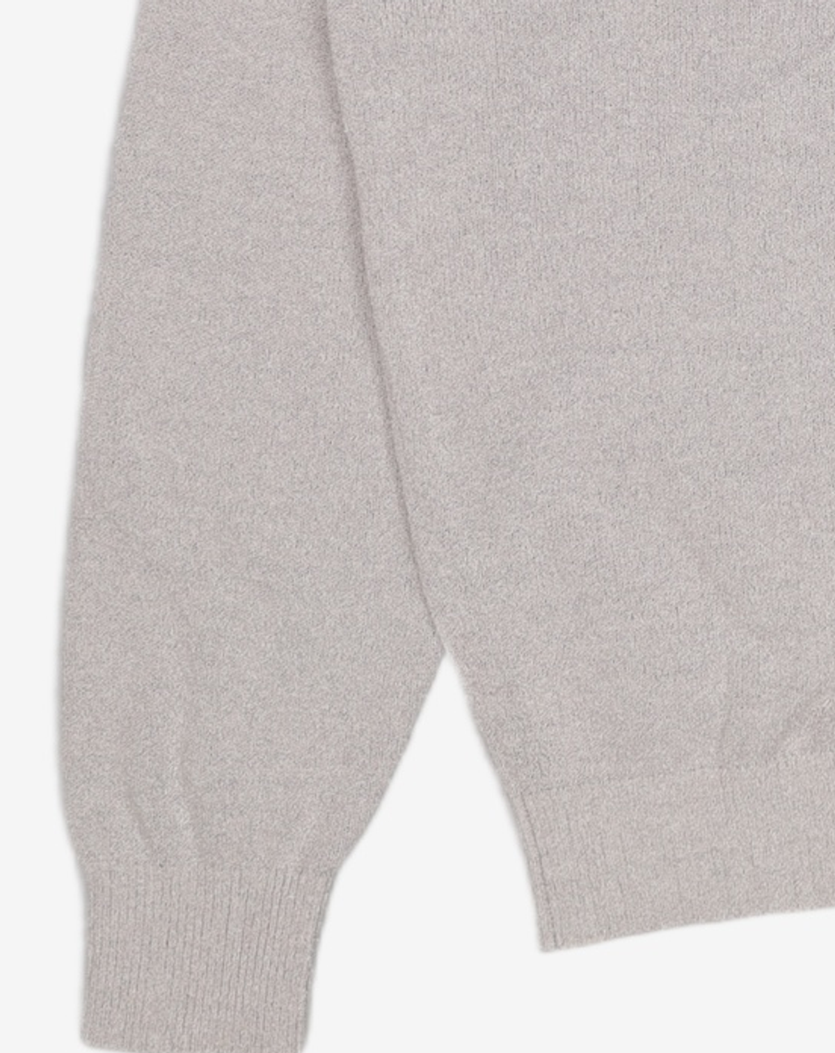소신(SOCIN) Boucle Linen Collar Cardigan (Gray) M