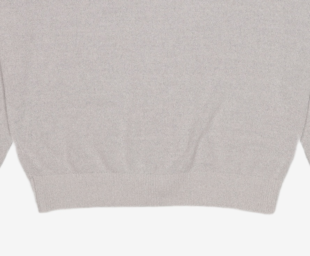 소신(SOCIN) Boucle Linen Collar Cardigan (Gray) M