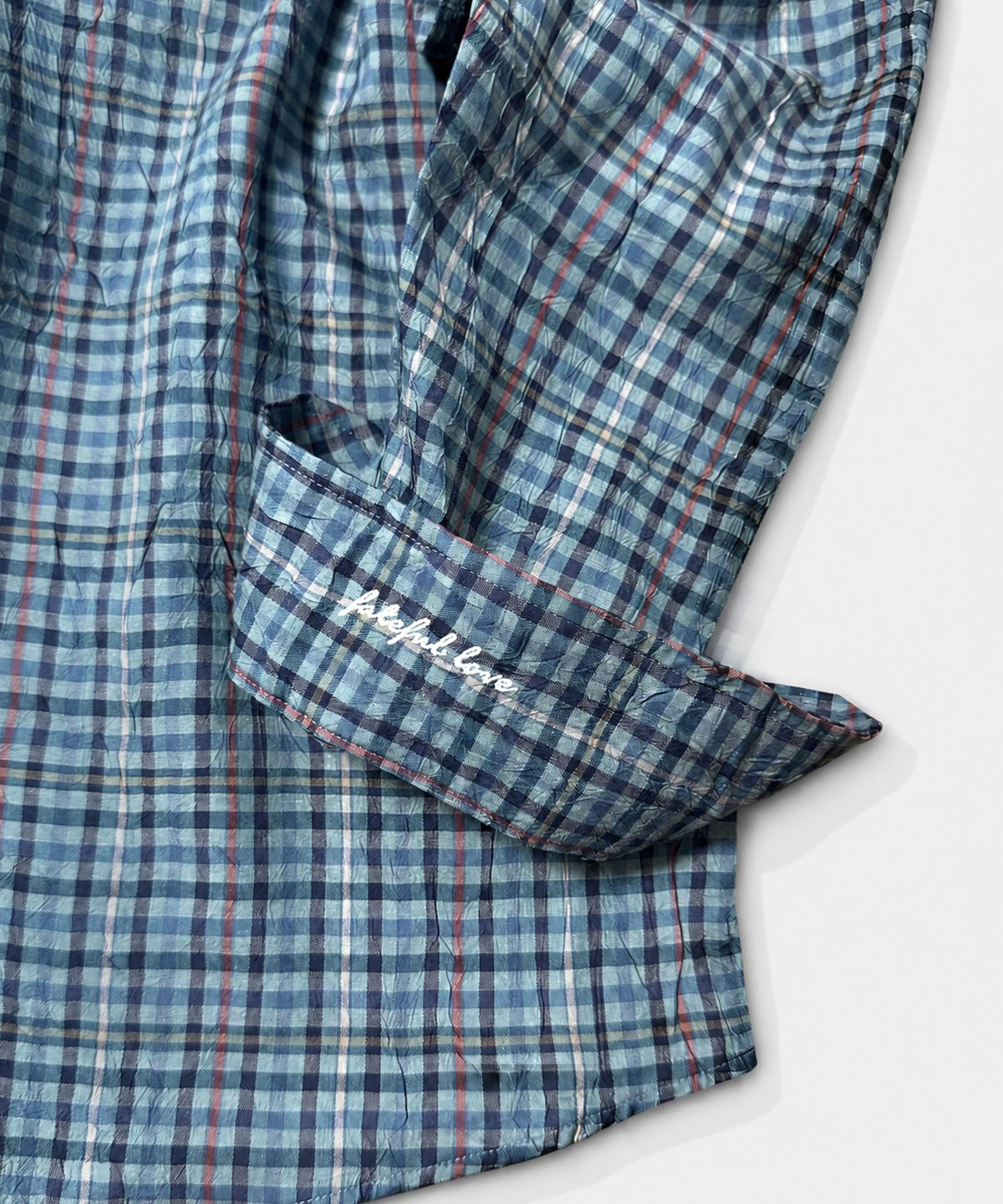 다이아몬드 레이라(DIAMOND LAYLA) Woven Twilight Blue Check Shirt S202