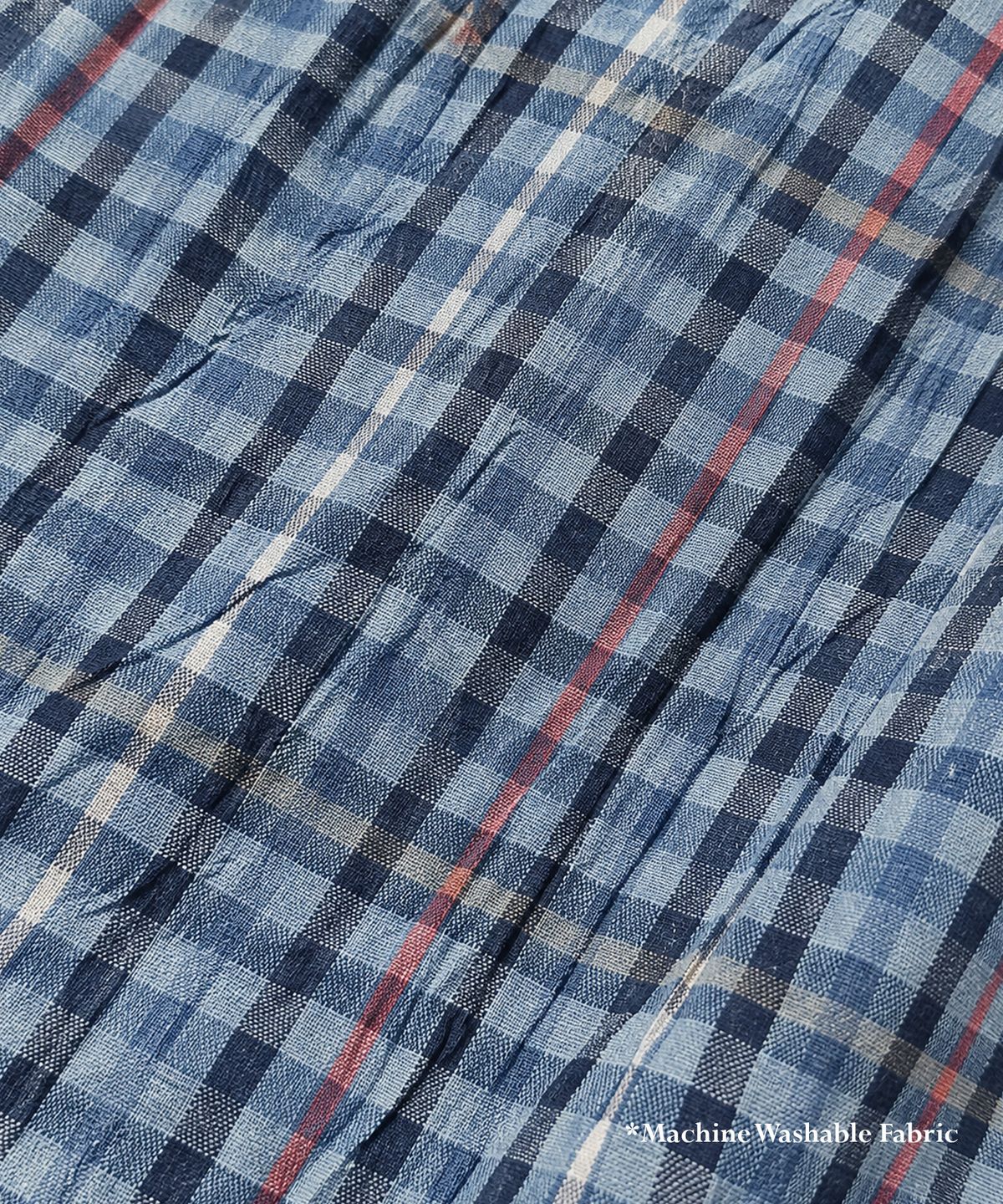 다이아몬드 레이라(DIAMOND LAYLA) Woven Twilight Blue Check Shirt S202